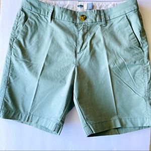 Old Navy Thyme Green Cotton Shorts Size 0